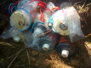 En el municipio de Uribe, Meta, Ejército encontró artefactos explosivos.